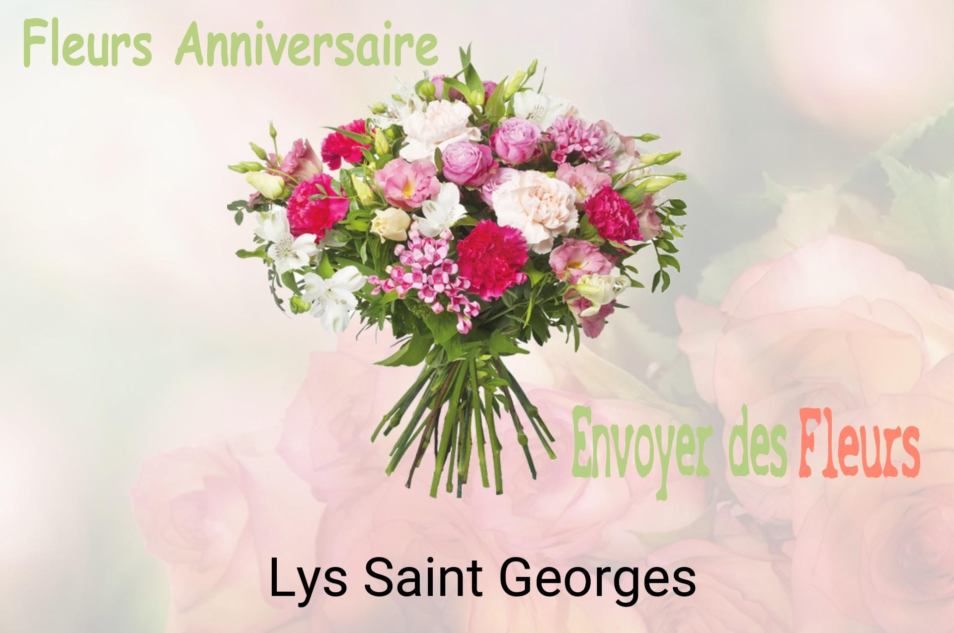 Bouquet de fleurs d’anniversaire livré à Lys-Saint-Georges